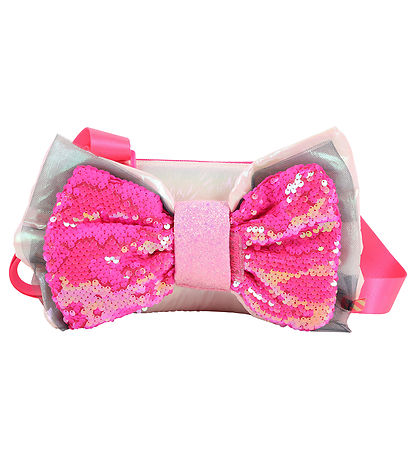Billieblush Skuldertaske - Pink/Pallietter m. Sløjfr