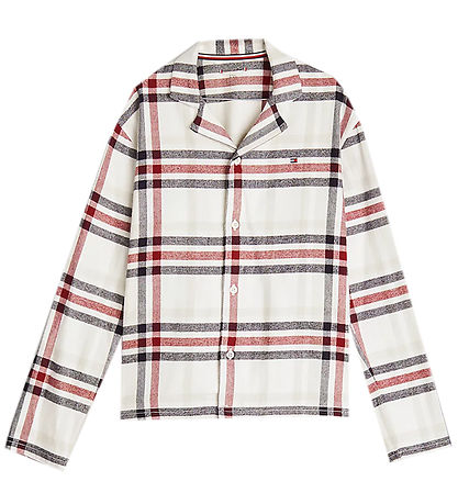 Tommy Hilfiger Nattøj - 2-delt - Heritage Check Ivory