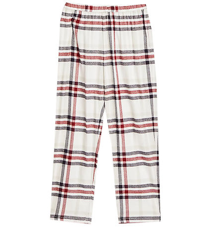 Tommy Hilfiger Nattøj - 2-delt - Heritage Check Ivory
