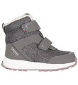 Viking Vinterstøvler - Tex - Equip Warm WP 2V  - Charcoal/Dusty 