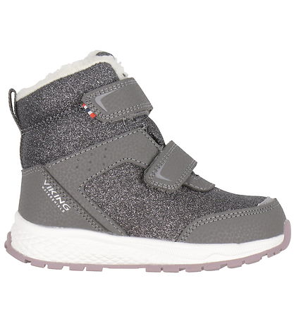 Viking Vinterstøvler - Tex - Equip Warm WP 2V  - Charcoal/Dusty 