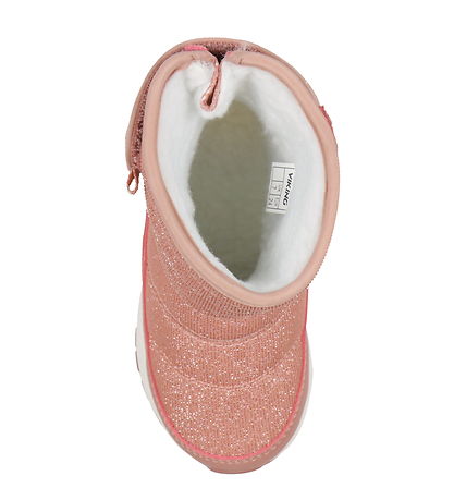 Viking Vinterstøvler - Tex - Equip Warm WP 1V Pull On - Pink