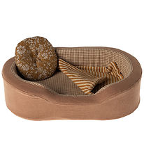 Maileg Dukketilbehør - Cosy Basket - 20x29 cm - Brun