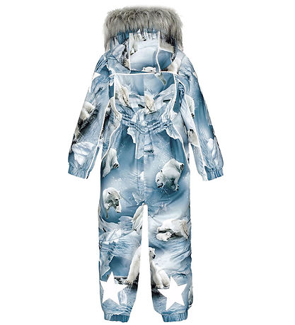 Molo Flyverdragt - Polaris Fur - Polar Bear Joy