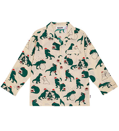 Molo Nattøj - Skjorte/Bukser - Lex - Dino Dreams