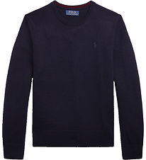 Polo Ralph Lauren Bluse - Uld - Navy
