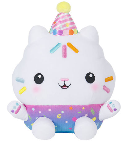 Gabby's Dollhouse Bamse m. Lyd/Lys - 25 cm - Sprinkle Party Cake