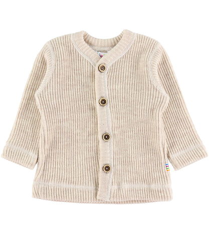 Joha Cardigan - Strik - Uld - Creme