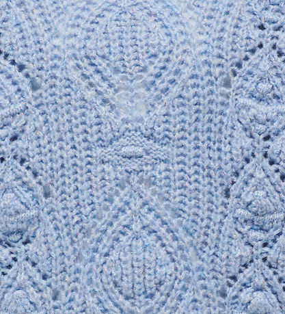 Kids Only - Bluse - Strik - Cashmere Blue/Multi Glitter