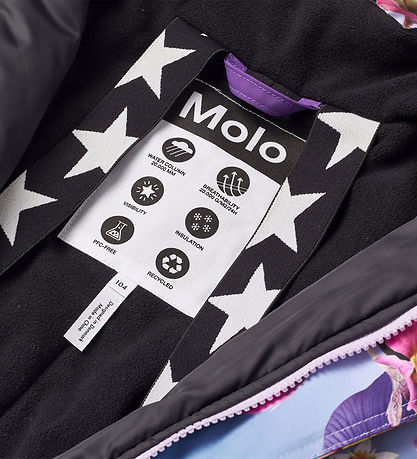 Molo Flyverdragt - Polaris Fur - Gradient Bloom