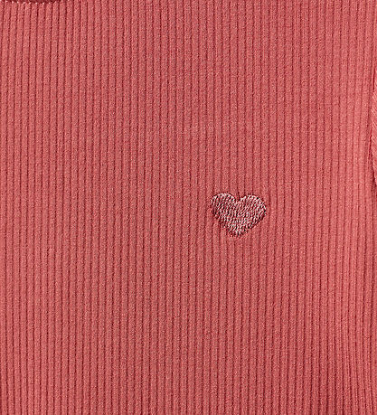 Sofie Schnoor Bluse - Rib - Coral Pink