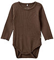 Sofie Schnoor Body l/æ - Rib - Chocolate Brown