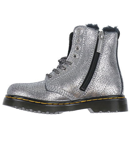 Dr. Martens Vinterstøvler - 1460 Serena J - Sølv