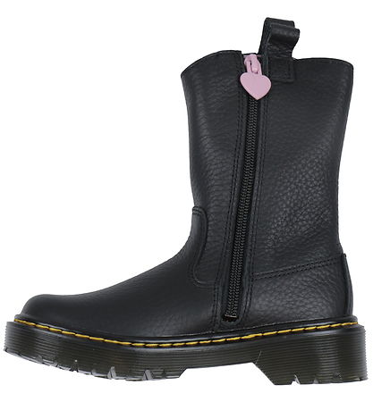 Dr. Martens Støvler - Bex Heart P-O - Sort/Rosa