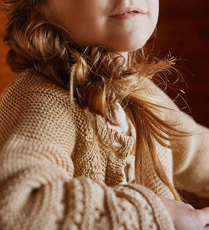 Lil' Atelier Cardigan - Strik - NmfOsanna - Irish Cream