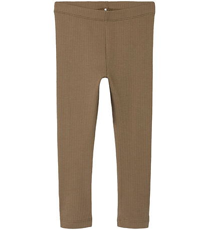 Name It Leggings - NmmNoe - Walnut