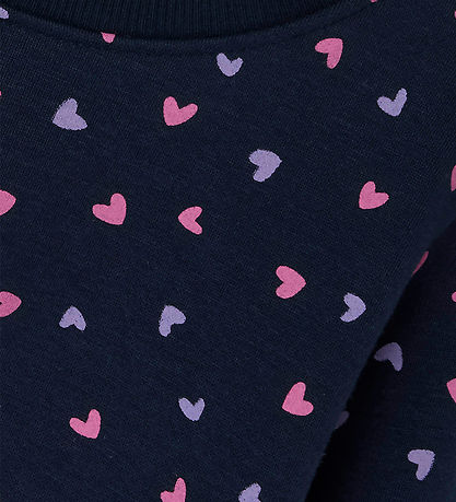 Name It Sweatshirt - Noos - NmfDavina - Dark Sapphire/Heart