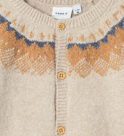 Name It Cardigan - Strik - NbmOnor - Peyote Melange
