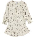 Joha Kjole - Bambus - Beige m. Fugle