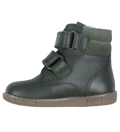 Bundgaard Vinterstøvler - Rabbit Strap Tex - Bottle Green
