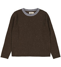 MarMar Bluse - Uld - Rib - Tano - Nori Green Nebs