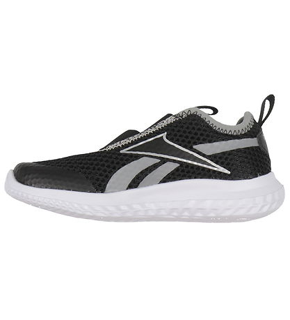 Reebok Sko - Rush Runner Slip-On - Sort/Grå/Hvid