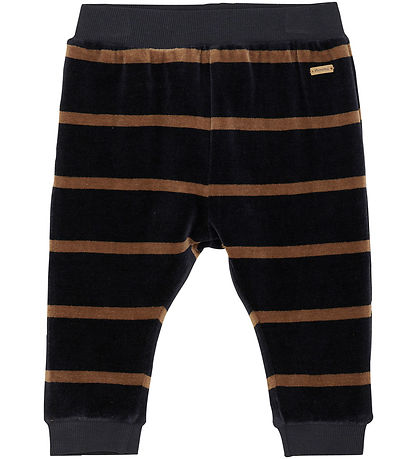 Minymo Velourbukser - Dark Navy