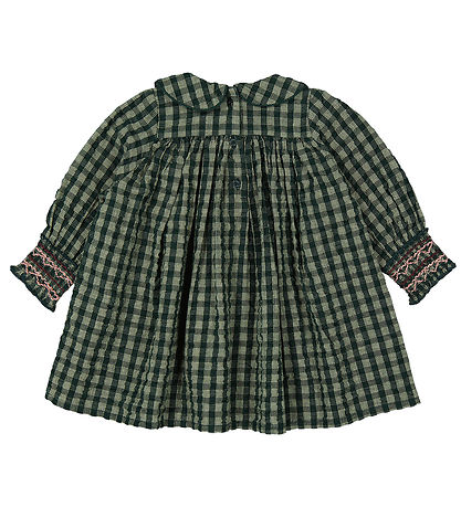 MarMar Kjole - Dabina B - Dark Leaf Check