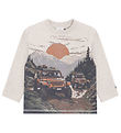 Hust and Claire Bluse - Anton - Beige Melange 