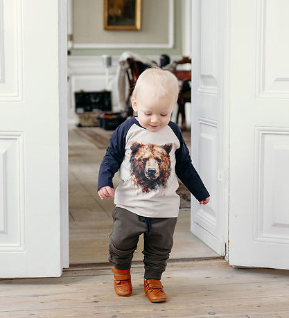 Hust and Claire Bluse - Anton - Navy m. Bjørn