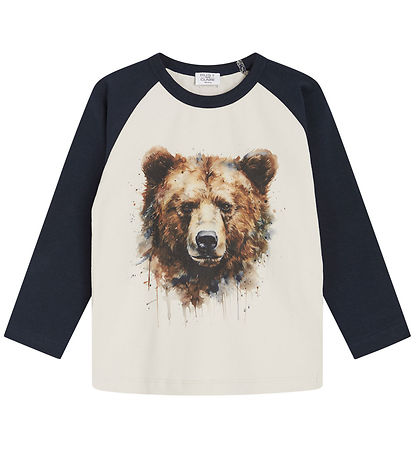 Hust and Claire Bluse - Anton - Navy m. Bjørn