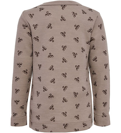 Hummel Bluse - HmlVilmo - Fungi/Major Brown