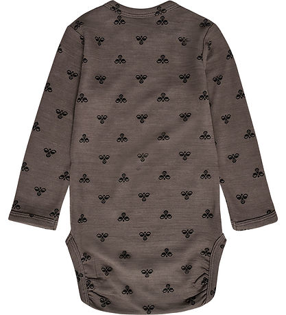 Hummel Body L/Æ - Uld - HmlBambo - Major Brown