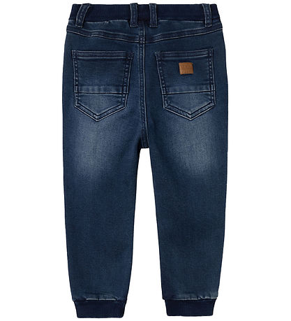 Name It Jeans - Fleece - NmmBen - Dark Blue Denim