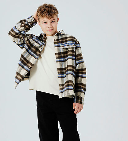 Name It Overshirt - NkmOwe - Birch