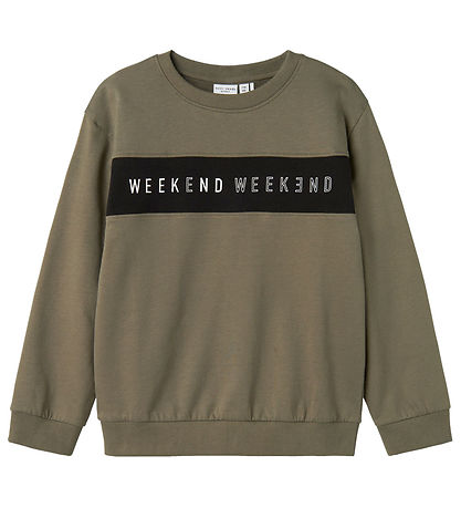 Name It Sweatshirt - NkmVance - Tea Leaf