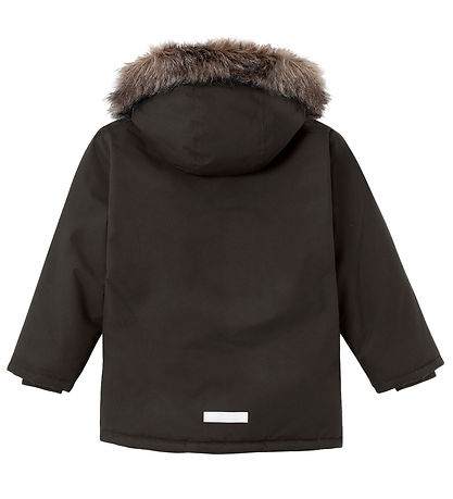 Name It Vinterjakke - NkmMaster05 Parka - Sort