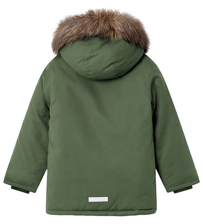 Name It Vinterjakke - NkmMaster05 Parka - Thyme