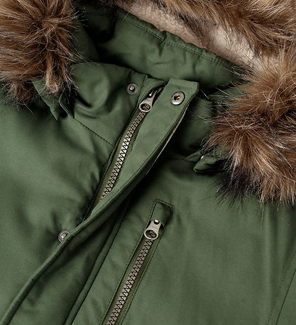 Name It Vinterjakke - NkmMaster05 Parka - Thyme