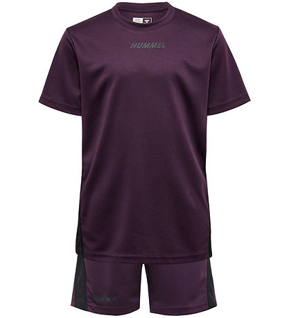 Hummel Shorts/T-shirt - HmlMulti - Plum Perfect