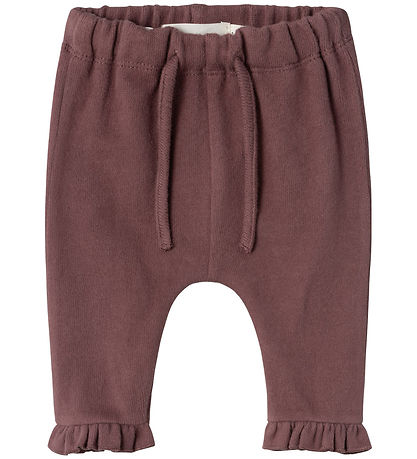 Lil Atelier Bukser - Rib - NbfThoro - Rose Brown
