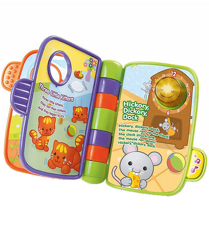 Vtech Bog m. Lyd - Dansk - Musikbog Med Børnesange