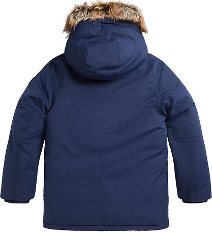 Polo Ralph Lauren Dunjakke - Anex 2 - Navy m. Pels