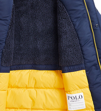 Polo Ralph Lauren Dunjakke - Anex 2 - Navy m. Pels