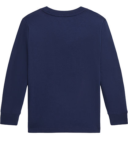 Polo Ralph Lauren Bluse - Navy m. Hund
