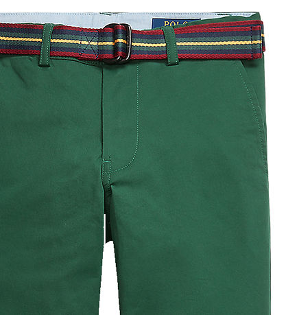 Polo Ralph Lauren Bukser - Bedford - Grøn m. Bælte