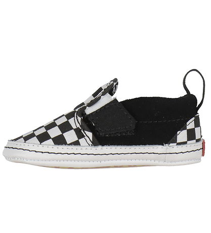 Vans Sko - Slip-On V Crib - Sort/True White