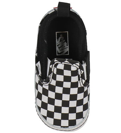 Vans Sko - Slip-On V Crib - Sort/True White
