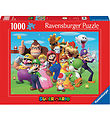 Ravensburger Puslespil - 1000 Brikker - Super Mario