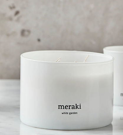 Meraki Duftlys - 340g - Fresh Linen